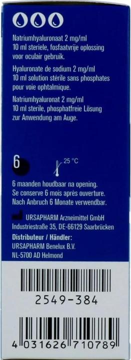Produktbild HYLO Gel Augentropfen (10 ml)