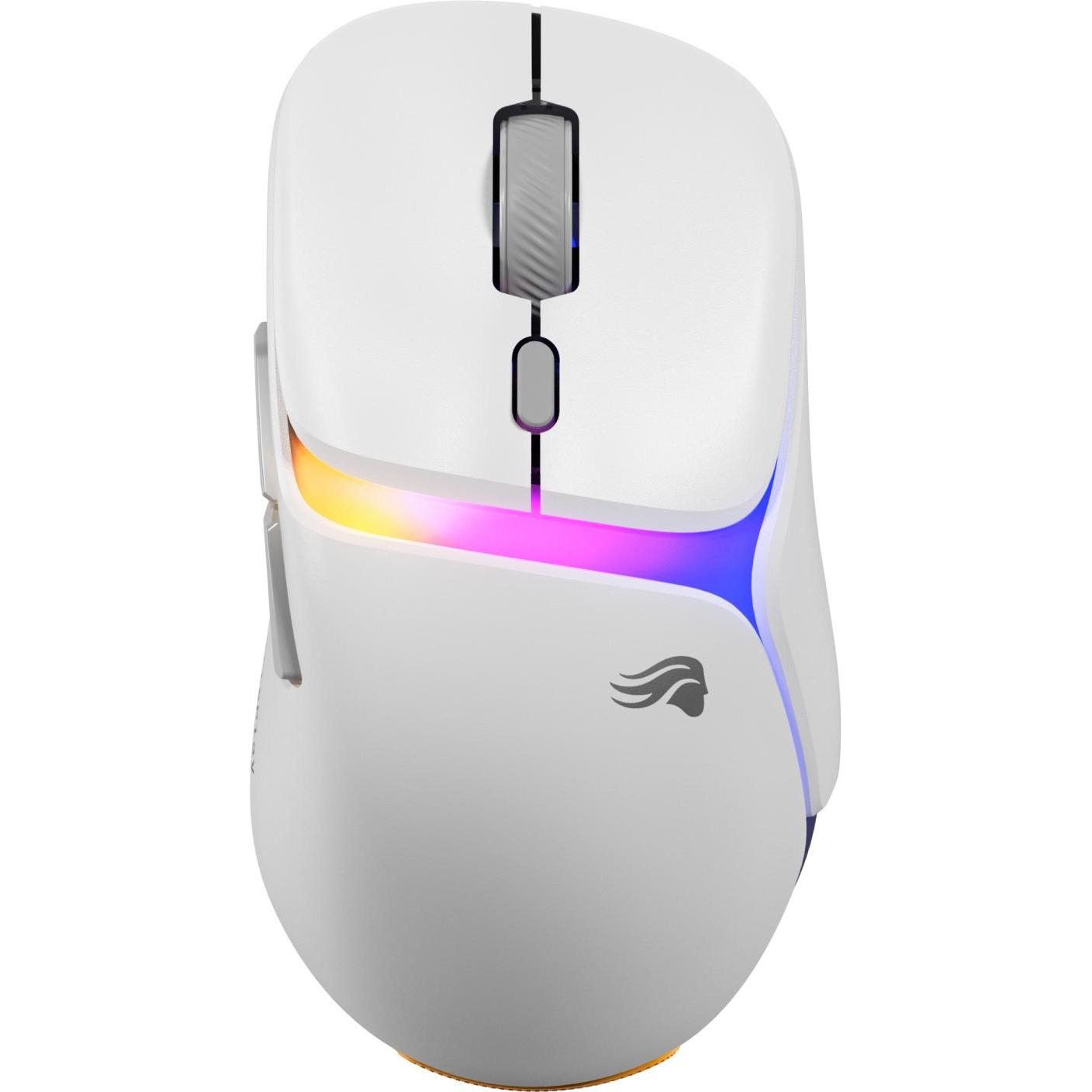 Glorious Bianco Model D 3 Wireless Mouse White (Cablato, Senza Fili), Mouse,