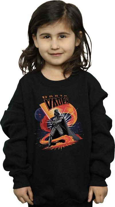 Image du produit Star Wars - Sweat DARTH VADER SWIRLING FURY - Fille (140, 146)
