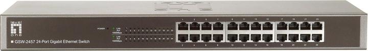 Produktbild LevelOne GSW-2457: 24Port Switch, 1Gbps (24 Ports)