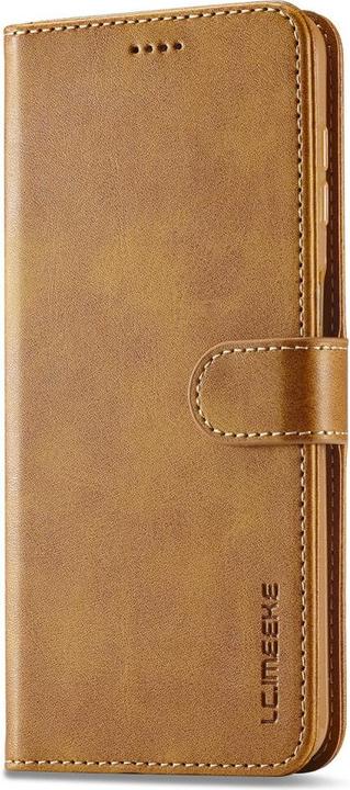 Produktbild LC.Imeeke Galaxy A15 - Leder Etui Hülle hellbraun (Samsung Galaxy A15)