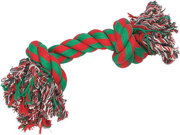 Immagine prodotto Karlie Corda 2 nodi multicolore (Gioco da masticare per cani)