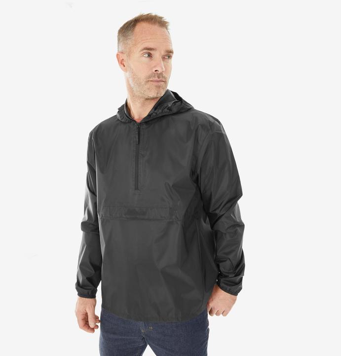 Actual product image Quechua RAINCUT 1/2 ZIP (S)