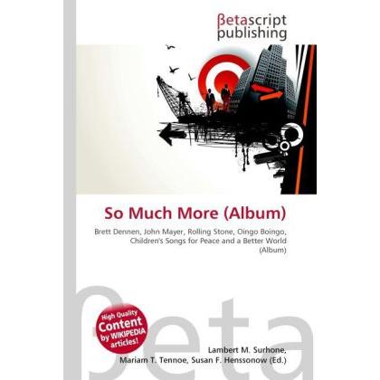 So Much More (Album), Fachbücher