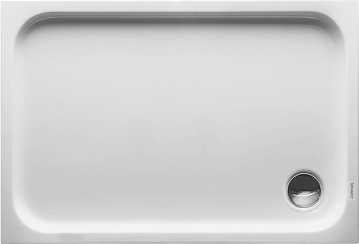 Duravit Rechthoekige douchebak D-CODE met antislip, wit 1100x750x85mm