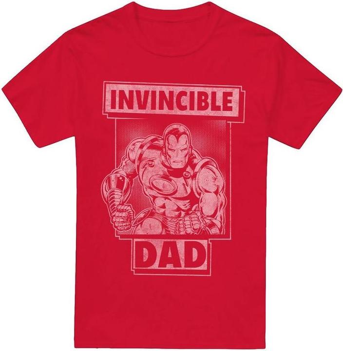 Produktbild Iron Man Invincible Dad TShirt Vatertag (L)
