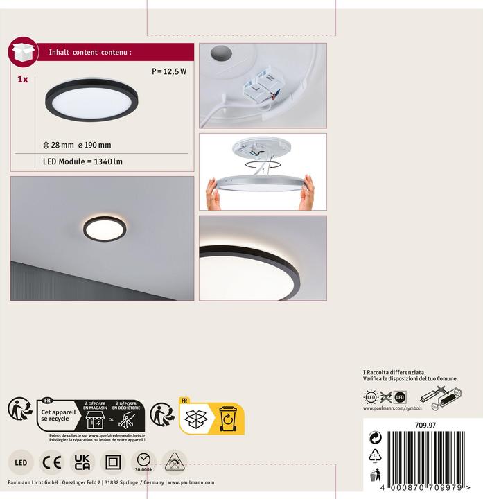 Produktbild Paulmann Atria Shine Backlight (850 lm)