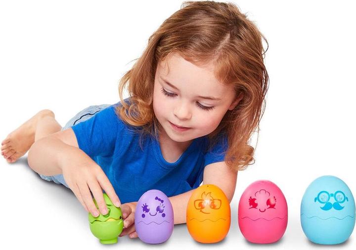Produktbild Tomy Toomies - Hide & Squeak Nesting Eggs - Blue