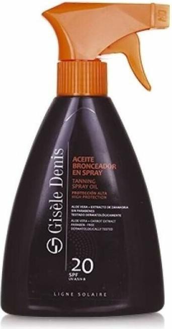 Actual product image Gisele Denis Gisèle Denis Tanning Spray Oil Spf20 300Ml (Self tanning oil, 300 ml)