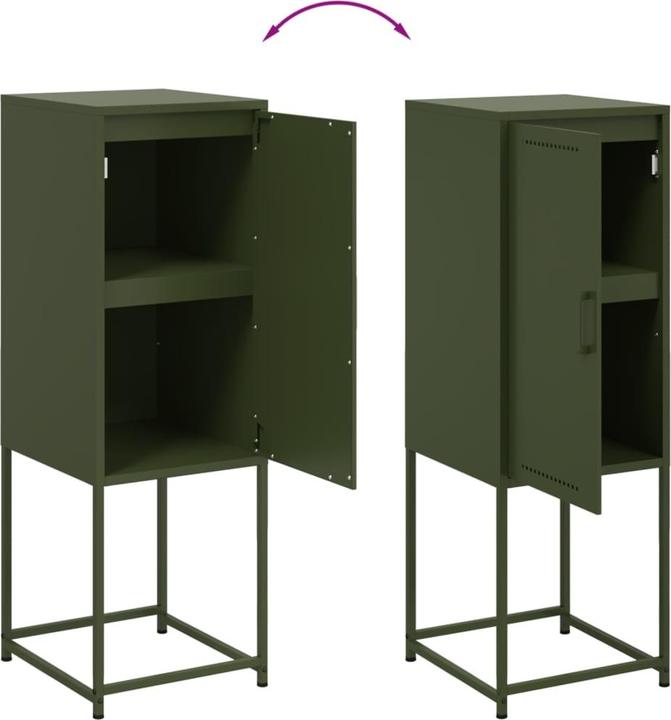 Image du produit vidaXL Highboard (36 x 39 x 107 cm)