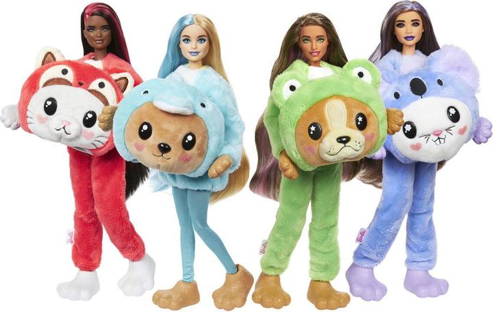 Actual product image Barbie Cutie Reveal kitten panda doll