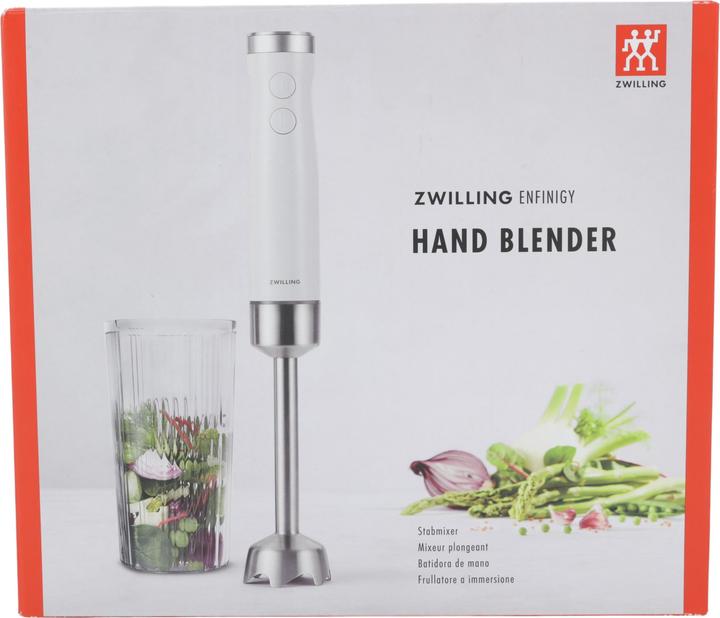 Produktbild Zwilling Enfinigy Stabmixer inkl. Becher u Vakuumdeckel silber