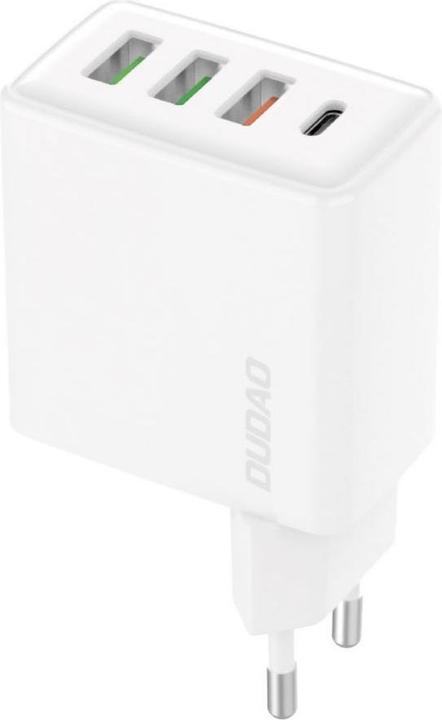 Produktbild Dudao Travel charger A5HEU 3x USB + USB-C, PD 20W (white) (20 W)