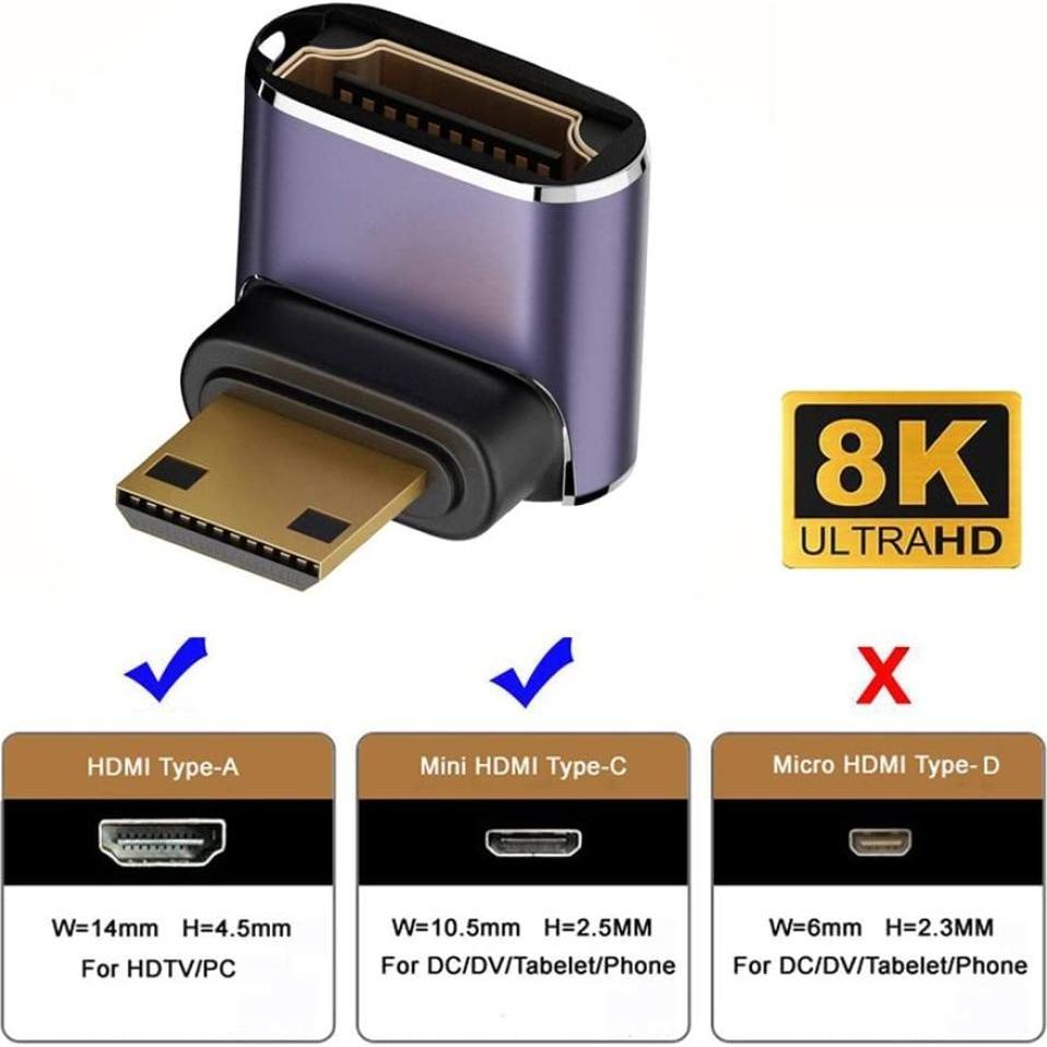 Thumbnail - PowerGuard Mini HDMI auf HDMI Adapter (HDMI), Video Kabel