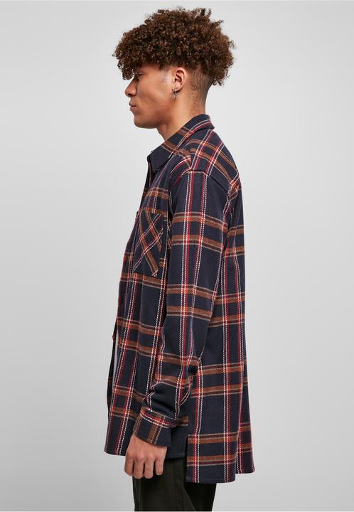 Produktbild Urban Classics Langarmhemd Heavy Long Oversized Checked (S)