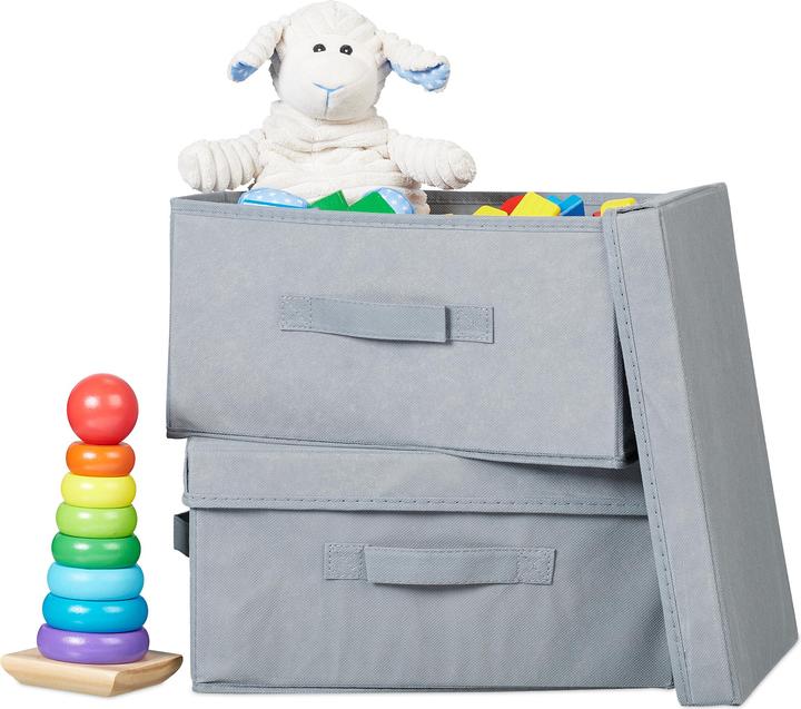 Actual product image Relaxdays 2x storage box (2 x)