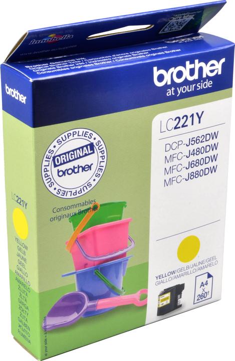 Image du produit Brother Lc-221y (Y)
