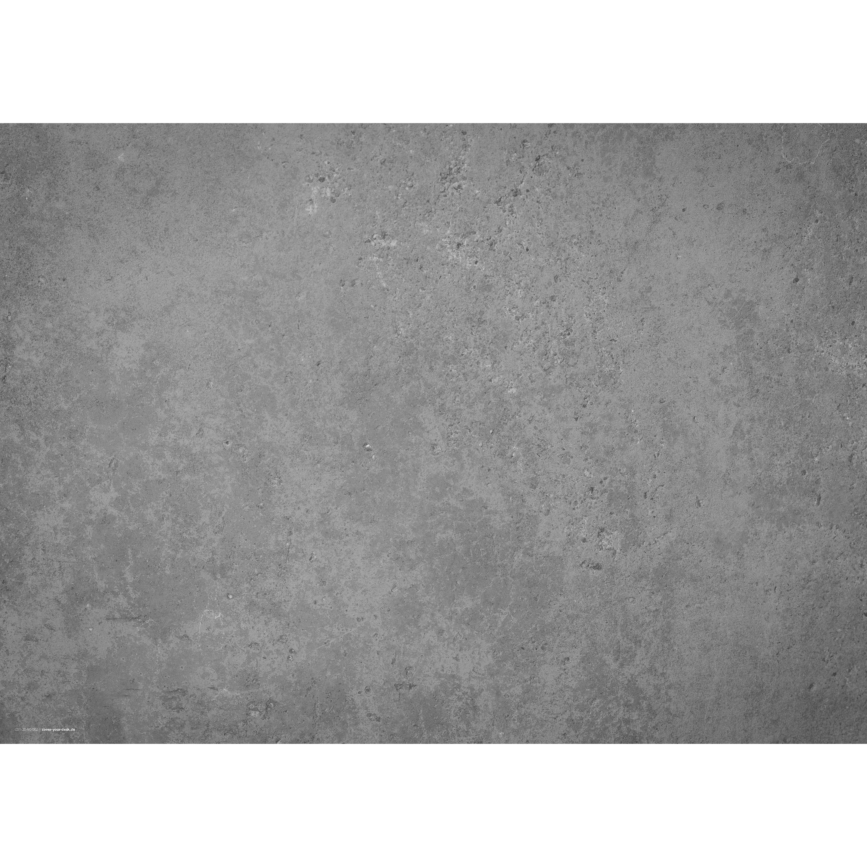 CoverYourDesk, Unterlage, Schreibtischunterlage Betonoptik dunkel