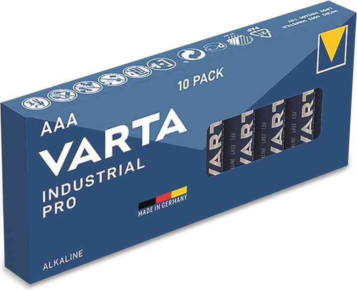 Immagine prodotto Varta alcali industriali (10 pz., AAA, 1250 mAh)