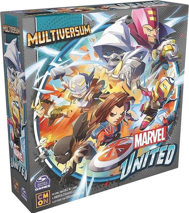Cmon Marvel United Multiverse (German, 1 - 4 Players)