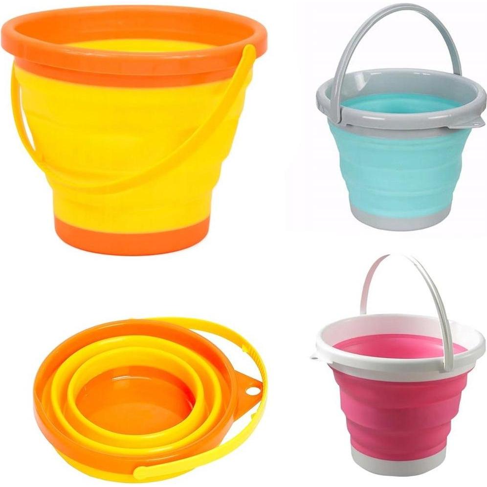 Trifox Runder faltbarer Strandeimer 2,5l