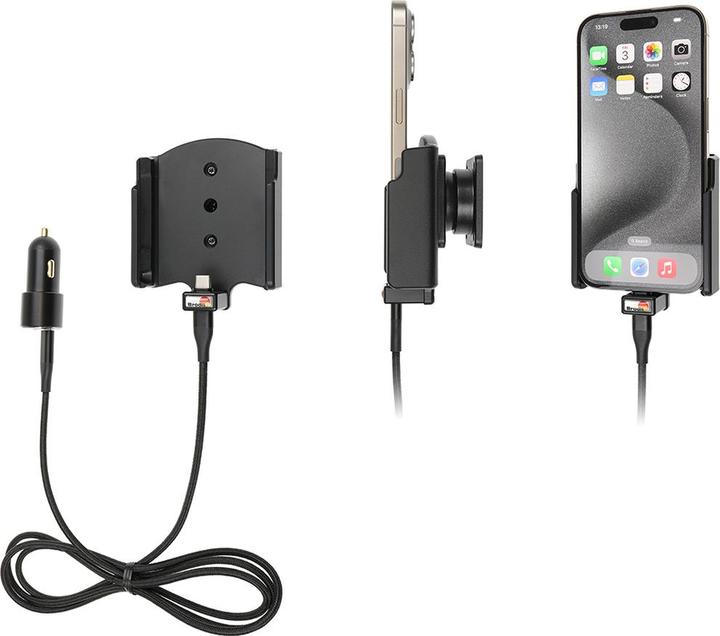 Actual product image Brodit 721369 iPhone 15&15 Pro mount