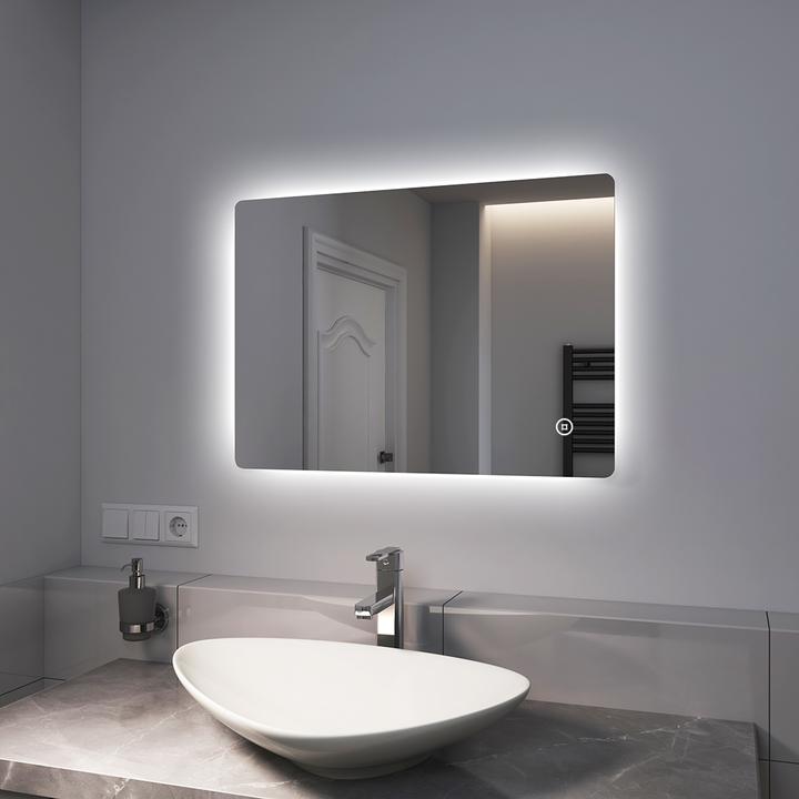 Actual product image Emke Bathroom mirror (70 x 50 cm)