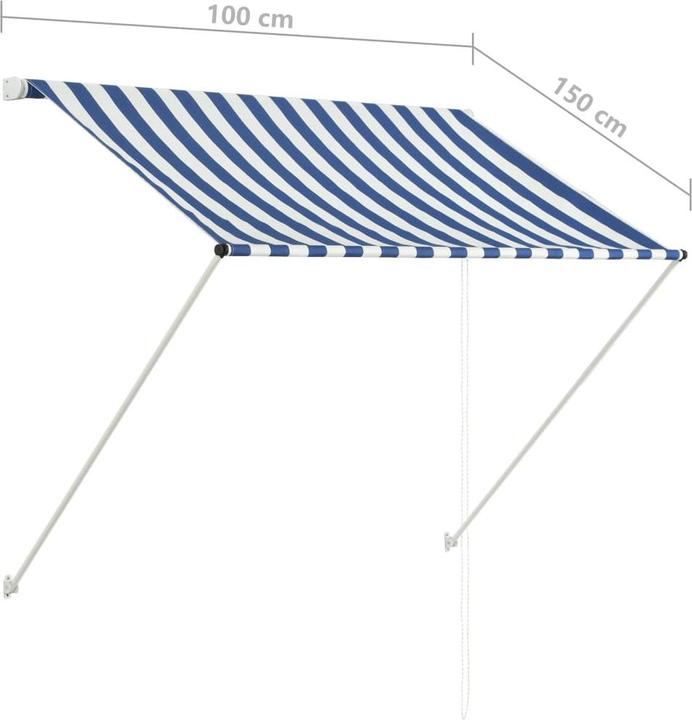 Produktbild vidaXL Seitenmarkise (1 m)
