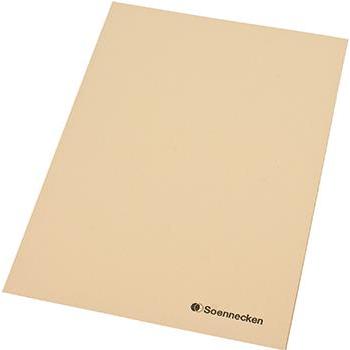Soennecken, Mappe, Aktendeckel 1285 DIN A4 Karton chamois 100 St./Pack. (A4, 100 x)