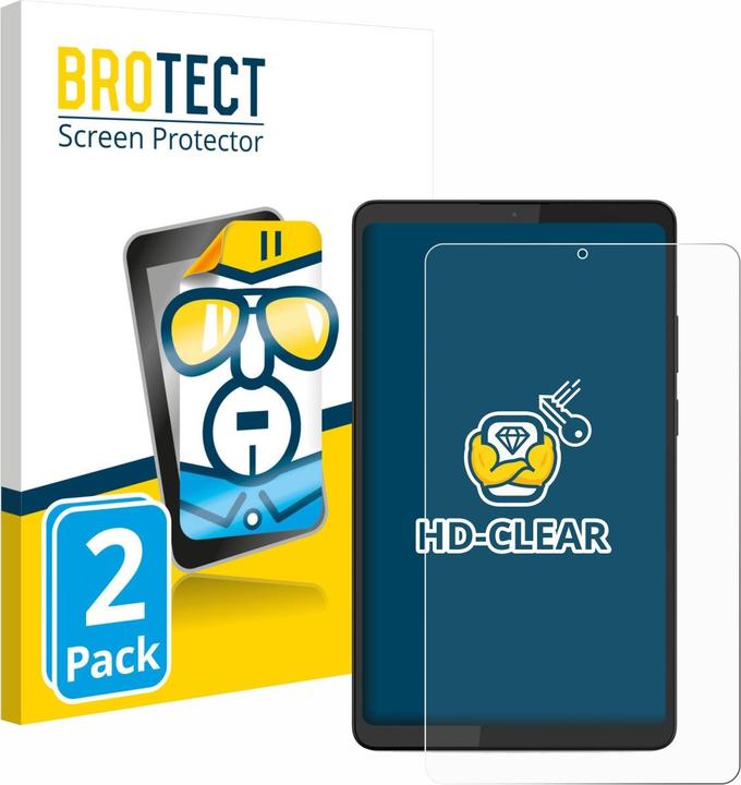 Produktbild BROTECT Schutzfolie für Lenovo Tab K9 Displayschutz Displayschutzfolie Folie Klar Transparent (2 Stk., Lenovo Tab M9)