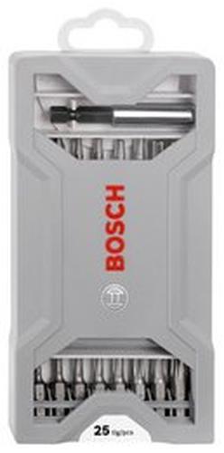 Immagine prodotto Bosch Professional Zubehör Set di punte per cacciavite, 25 pezzi (Presa esagonale TX M20, Presa esagonale TX M27, Presa esagonale TX M30, Presa esagonale TX M10, Esagono cavo TX M15, Esagono incassato TX M25, Esagono incassato TX M40, Croce Phillips PH M1, Croce Phillips PH M2, Croce Pozidriv PZ M1, Croce Pozidriv PZ M2, Croce Phillips PH M3, Croce Pozidriv PZ M3)