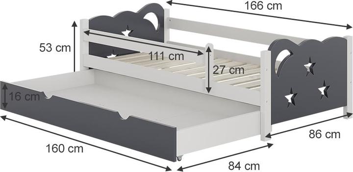 Image du produit VitaliSpa Jessica (80 x 160 cm)
