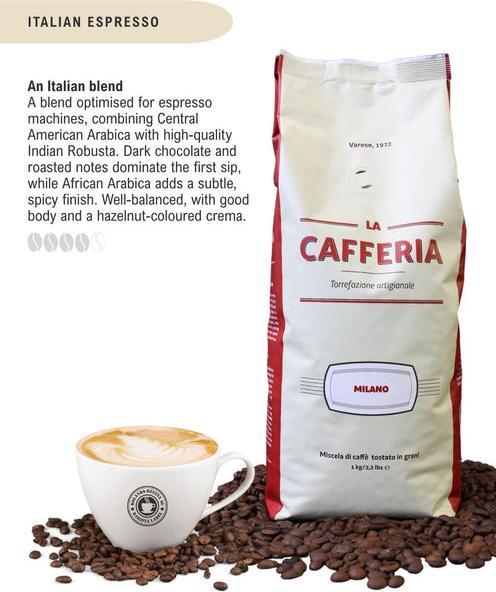 La Cafferia Milano (1000 g, Dunkle Röstung)