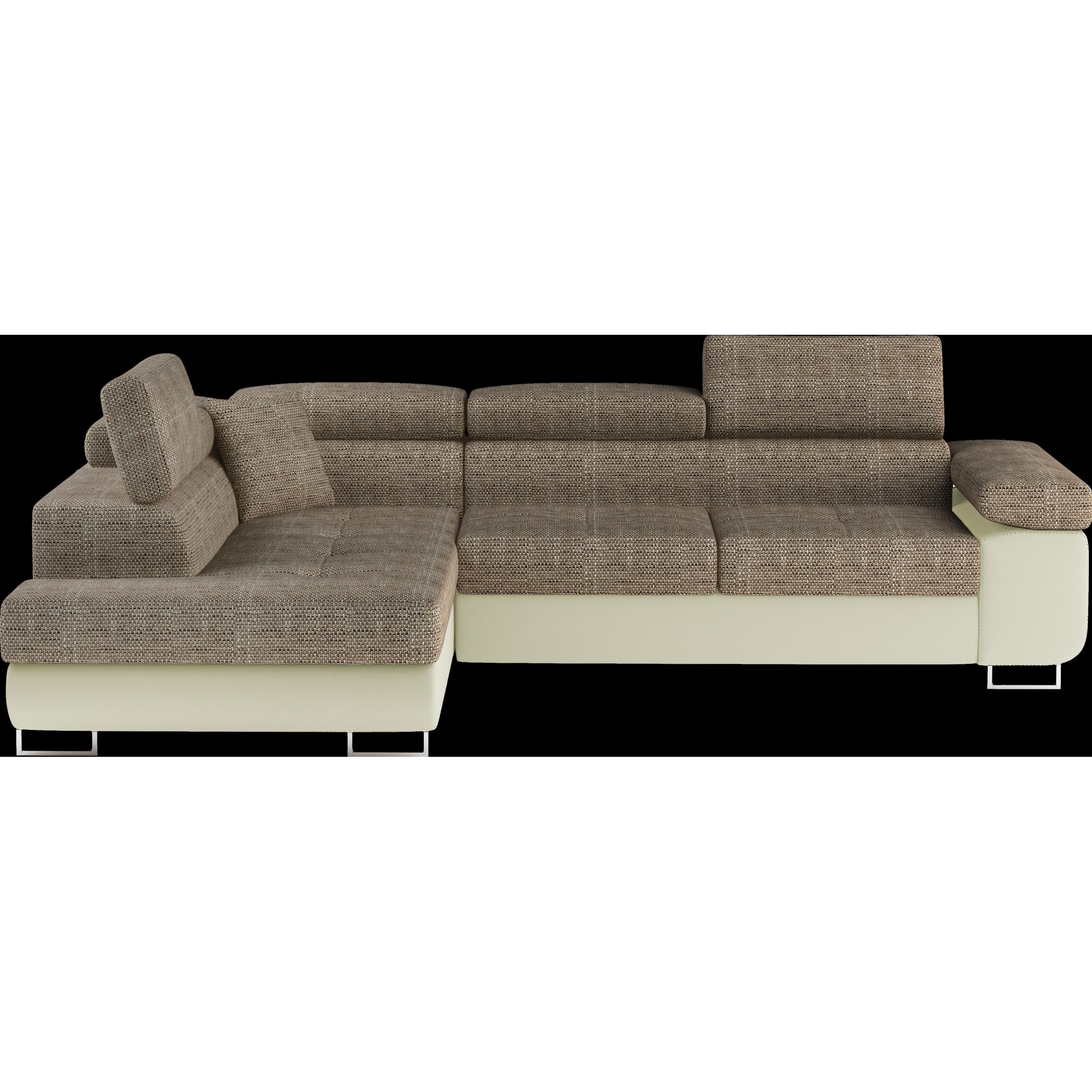 ELTAP, Sofa, Anton (Ecksofa, 4-Sitzer, Bettsofa)