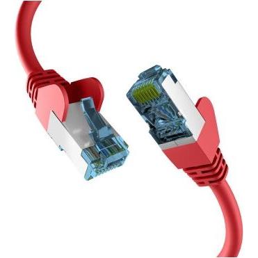 M-Cab CAT7 RED 10M RAW CABLE RJ45 (S/FTP, CAT7, 10 m), Netzwerkkabel