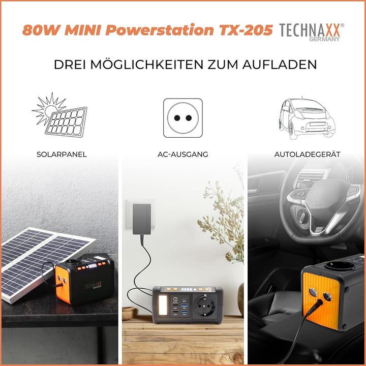 Immagine prodotto Technaxx TX-205 (74 Wh, 1.20 kg)