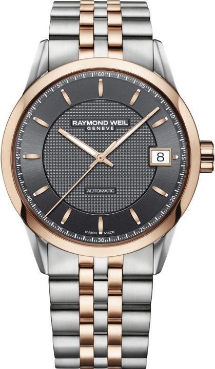 Produktbild Raymond Weil Freelancer Automatic Grey Dial Men's Watch (Analoguhr, 42 mm)