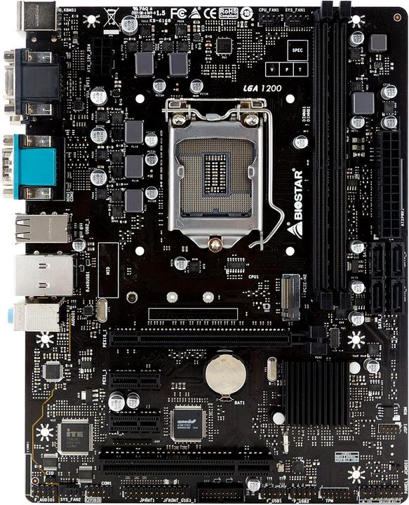 Biostar MB H410MHG H410,S1200,mATX,Intel (LGA 1200, Intel H410, mATX)