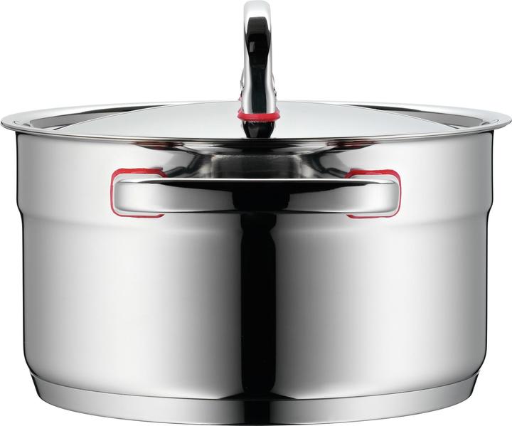 Actual product image WMF Fleischtopf PREMIUM ONE silberfarben (16 cm, Pot, Stainless steel)