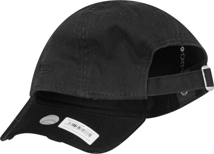 Actual product image New Era 9Forty Strapback Cap - Distressed Ny Yankees Black