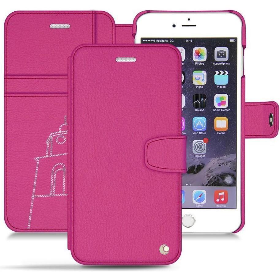 Noreve Lederschutzhülle Wallet (Apple iPhone 6s), Smartphone Hülle, Rosa