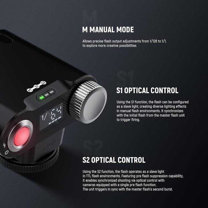 Image du produit Neewer Retro Camera Flash Z160 SE (Flash à monter, Universel)