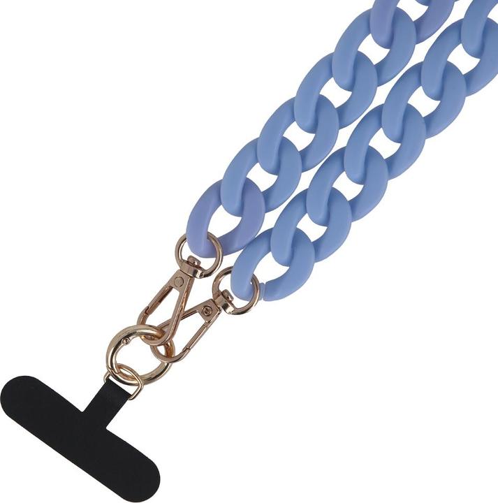 Actual product image OEM Phone chain long matte light blue