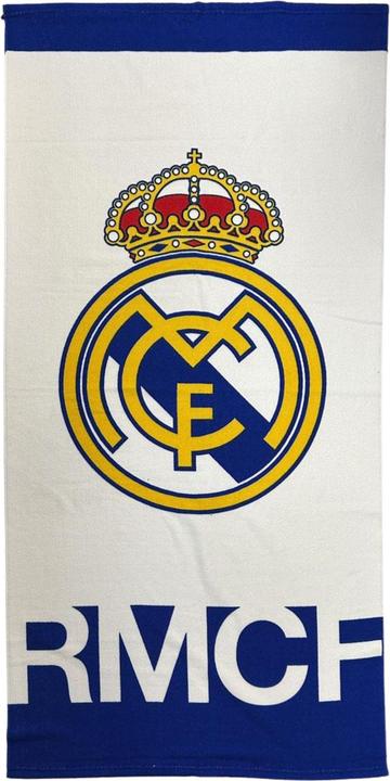 Productafbeelding Cerda Real Madrid White Strandtuch 70x140cm (Schnelltrocknend) (140 x 70 cm)