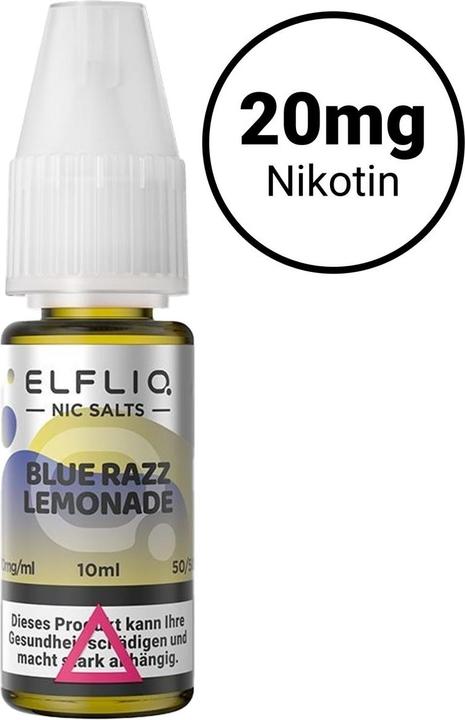 Immagine prodotto Elfbar ELFLIQ, Blue Razz Lemonade 20mg (Lampone)