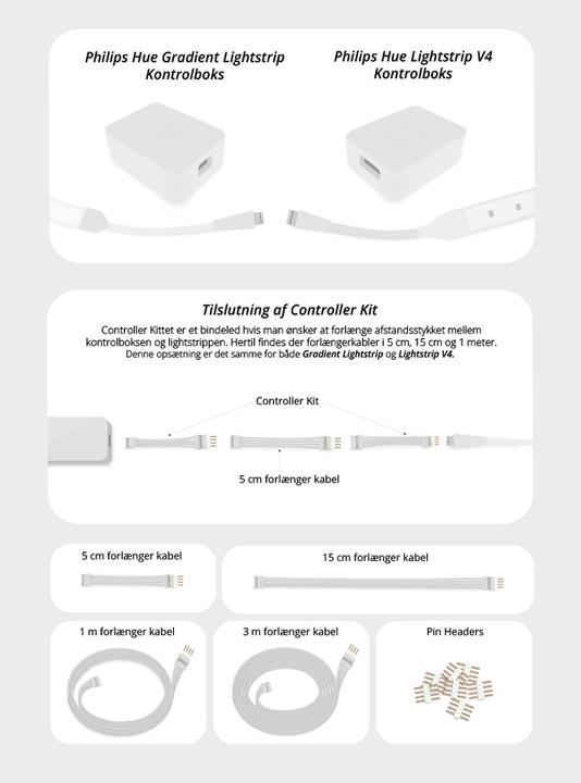Produktbild Light Solutions Cable for Philips Hue Gradient LightStrip