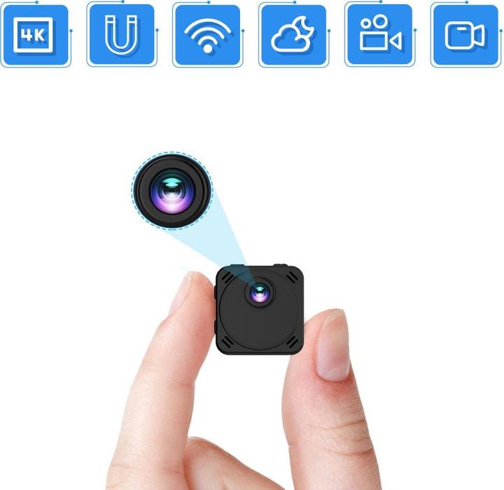 Actual product image Werkstein Mini WiFi IP Kamera Ultra HD 4K (3840 x 2160 pixels)