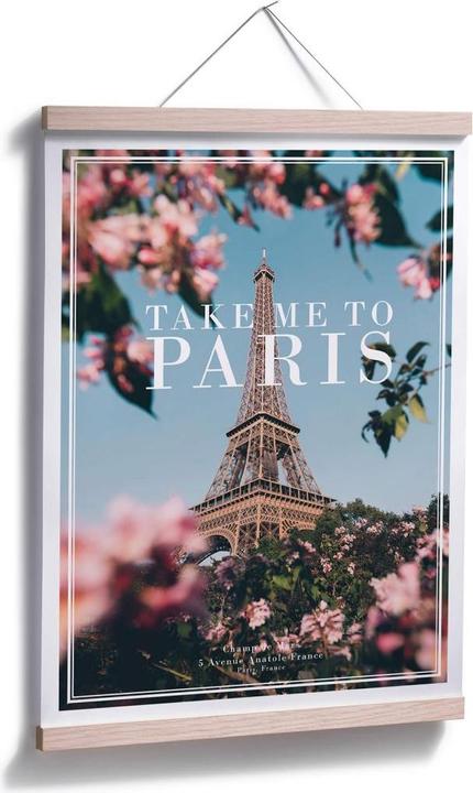 Produktbild Trenddeko Take me to Paris (80 x 100 cm)