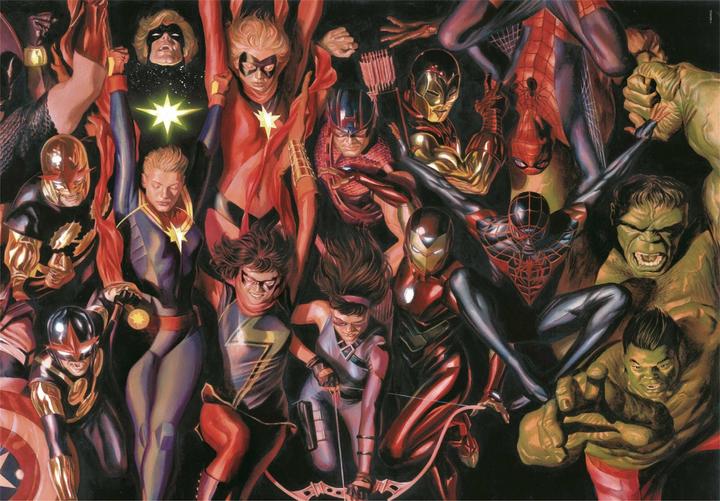 Actual product image Clementoni MARVEL - Avengers - Puzzle 1000P (1000 pieces)