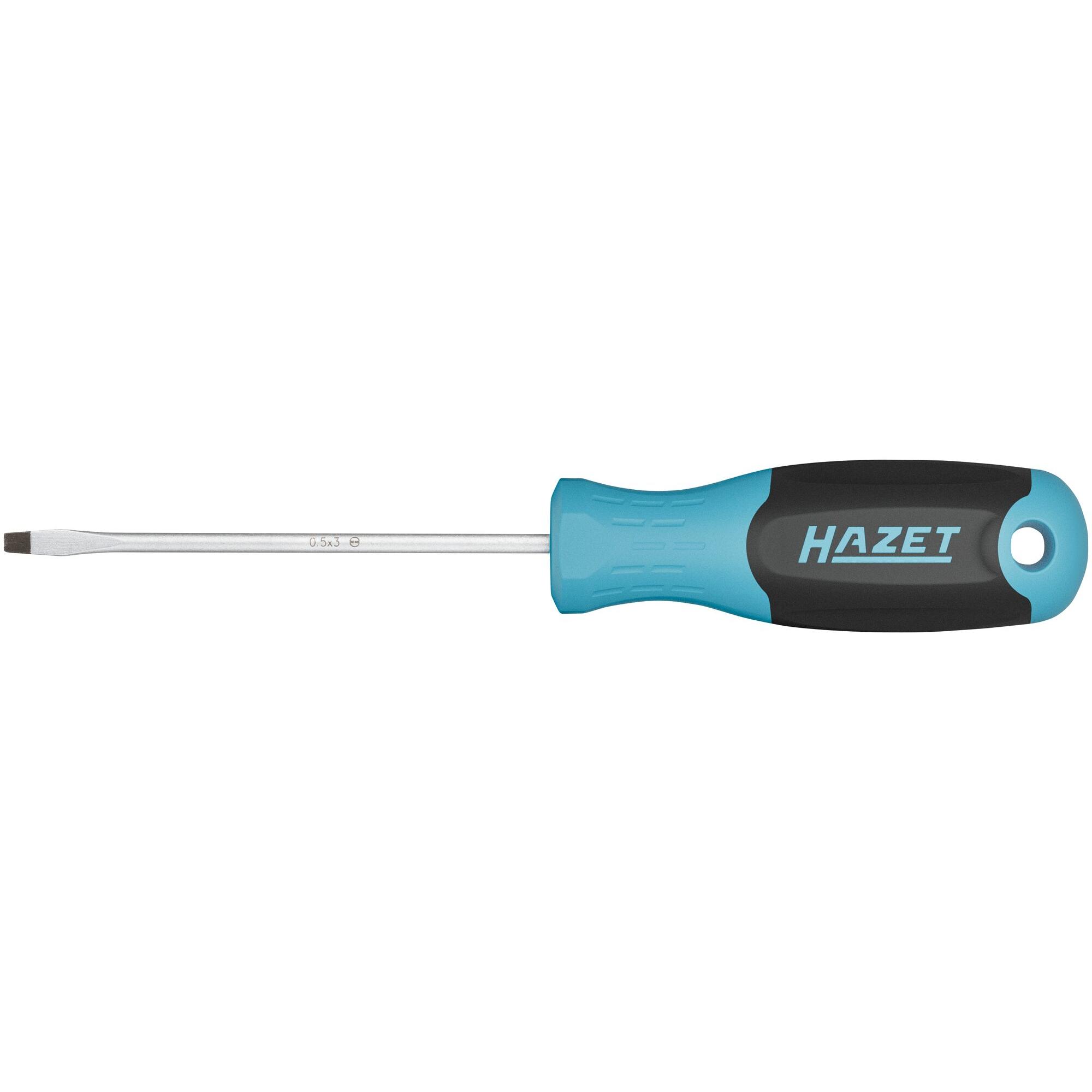 HAZET, Schraubenzieher, Schraubendreher 811-30 ∙ Schlitz Profil ∙ SW 0,5 x 3 mm